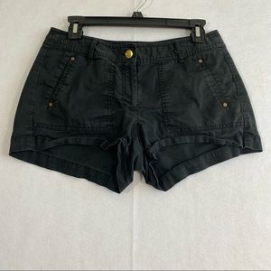 Michael Kors black shorts pockets size 6